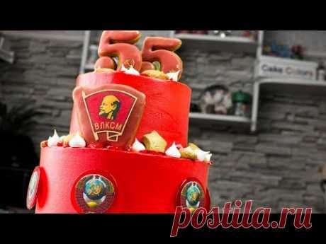 ⭐Собираем двухъярусный кремовый торт⭐- Я - ТОРТодел!