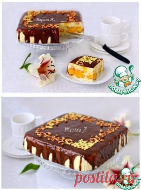 Эклерный торт-десерт - кулинарный рецепт
