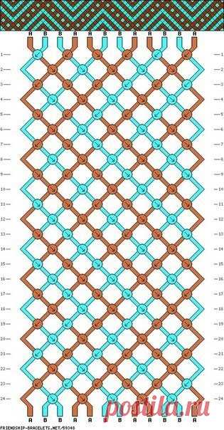 Схемы для фенечек.