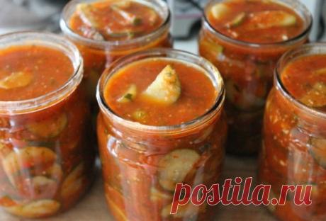 Лечо из огурцов — Домашняя кулинария