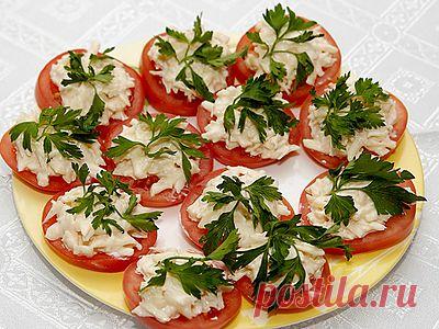Закуска из помидор | Рецепты моей мамы
Простое, но очень вкусное блюдо