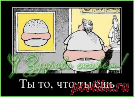 Ты есть то, что ты ешь. Значит, ты - Гамбургер.