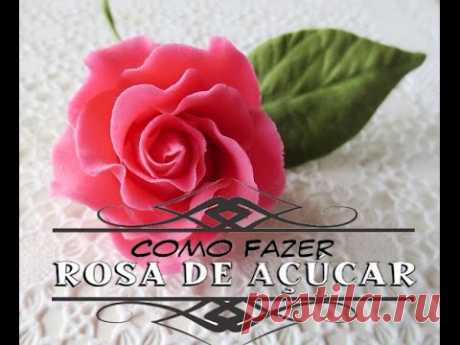Como Fazer Rosa Fácil de Pasta Americana (Ou Biscuit)