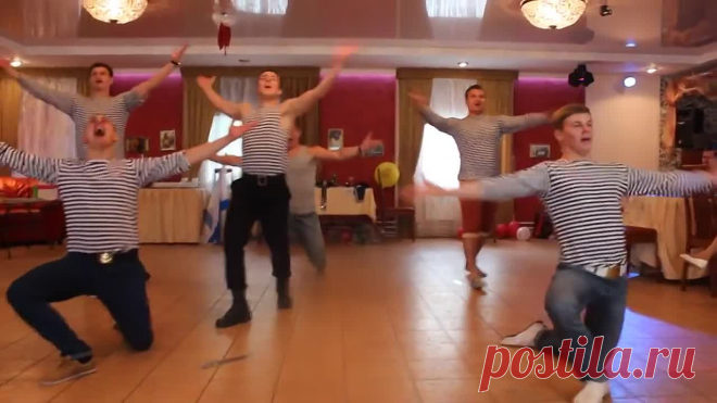 Наш ответ лезгинке. Русские парни зажигают на свадьбе!