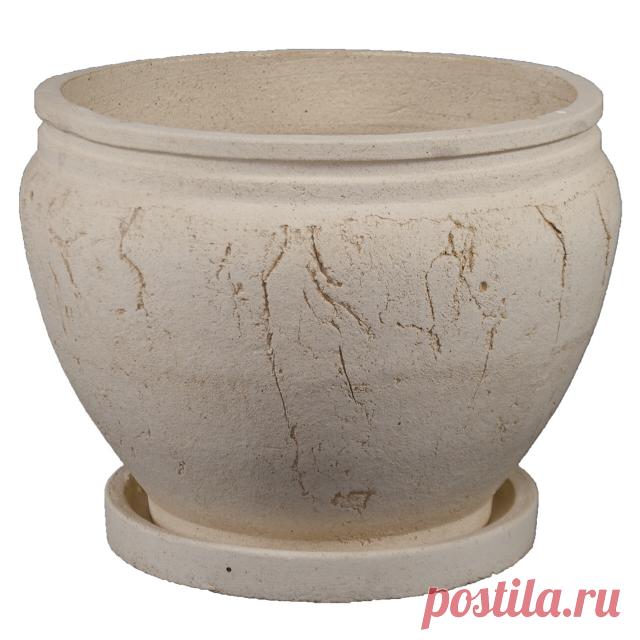 горшок с поддоном Голиаф N2 шамот - купить в Максидоме| Каталог с ценами на сайте, доставка.