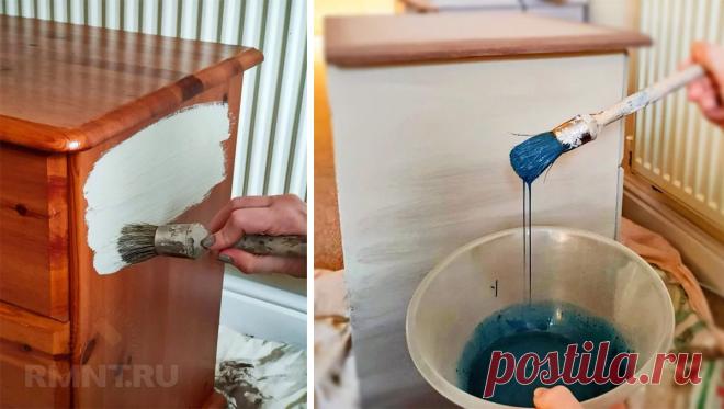 Меловая краска для мебели: преимущества и недостатки — Rmnt.ru