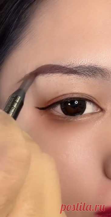 How To Make Perfect Eyebrow Shape Quick And Easy Way With Pencil ❤️❤️❤️
