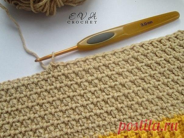 Красивый узор крючком