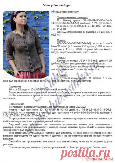 Разыскивается организатор он-лайна по этой красоте! спицы. - Вязание - Страна Мам