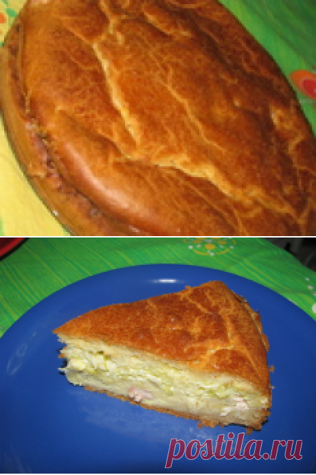 Пирог с капустой «Неженка»