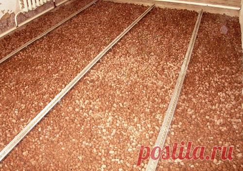 Утепление пола керамзитом — Домашний уют
