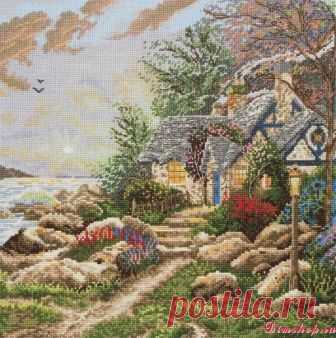 Seaside Hideaway. Anchor. Скачать схему вышивки крестиком — Дом крестика