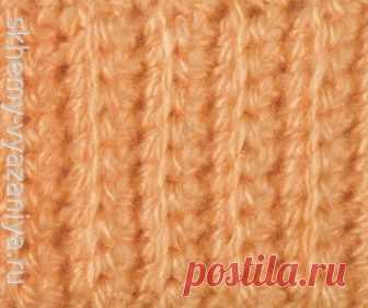 Узор крючком: простая резинка крючком | Схемы-Вязания.ру