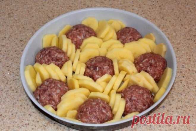 Блюдо из фарша на скорую руку