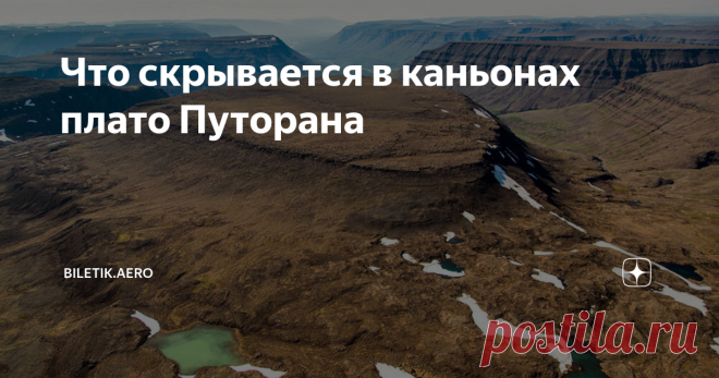 Что скрывается в каньонах плато Путорана Огромный край нетронутой человеком суровой северной природы спрятался в Восточной Сибири в Красноярском крае. Плато Путорана — это обширное базальтовое плоскогорье, которое часто сравнивают с Норвегией и Исландией благодаря необычному и разнообразному ландшафту. Горы, ущелья, ледники и каньоны здесь сменяются озёрами и водопадами.
Географически плато находится на северо-западе Среднесибирского