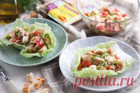 Cалат Лодочка - пошаговый рецепт с фото - как приготовить - ингредиенты, состав, время приготовления - Mail Дети