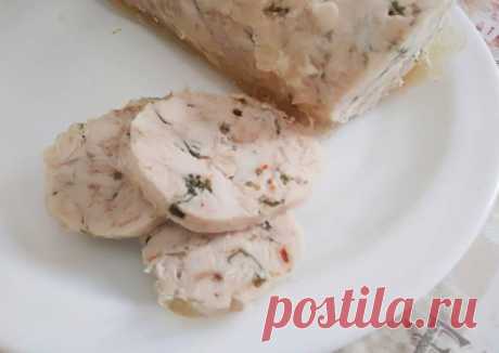 Куриный сальтисон Автор рецепта Дарья - Cookpad