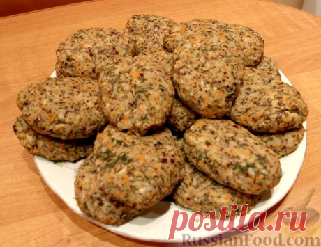 Рецепт: Ароматные фасолевые котлетки на RussianFood.com