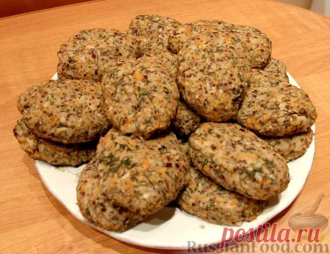 Рецепт: Ароматные фасолевые котлетки на RussianFood.com