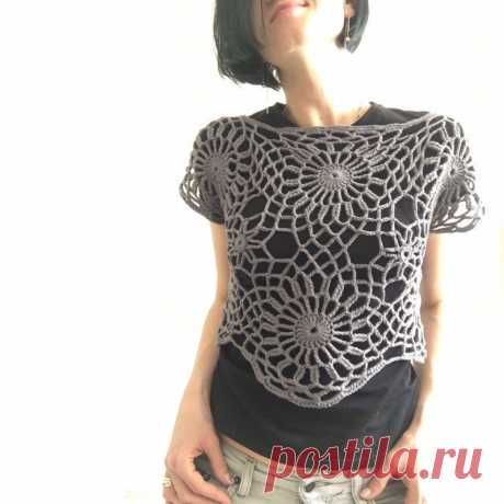 Вязаный верх / Etsy