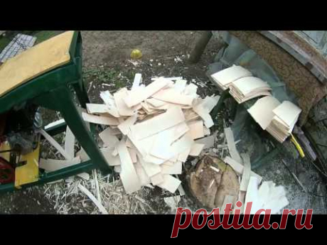 Станок по производству кровельной щепы