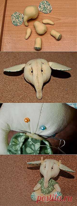 слоник Лиза - Ярмарка Мастеров - ручная работа, handmade