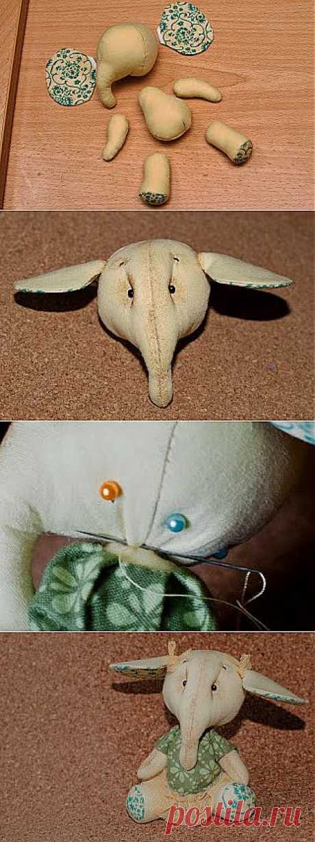 слоник Лиза - Ярмарка Мастеров - ручная работа, handmade