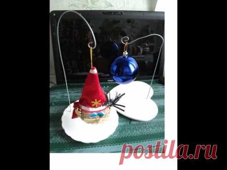 Подставка-подвеска для новогодних игрушек своими руками ХоббМаркет# выпуск 10