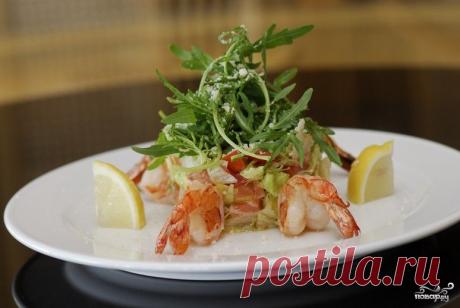 Салат с авокадо и семгой - пошаговый кулинарный рецепт на Повар.ру