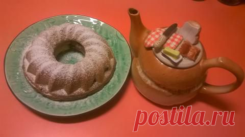 Кекс с ежевикой и сливками | 4vkusa.ru
