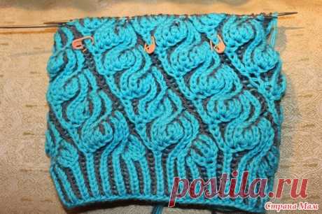 Моя шапочка в технике Brioche Stitch - Вязание - Страна Мам