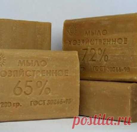 Неожиданное применение хозяйственного мыла для здоровья и красоты