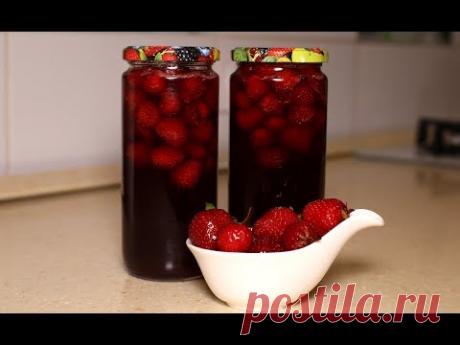 Клубничное варенье за 15 минут. Проще рецепт не найти. Strawberry jam.