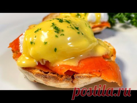 Как в ресторане! Королевский завтрак, который тает во рту! Яйца Бенедикт с голландским соусом.