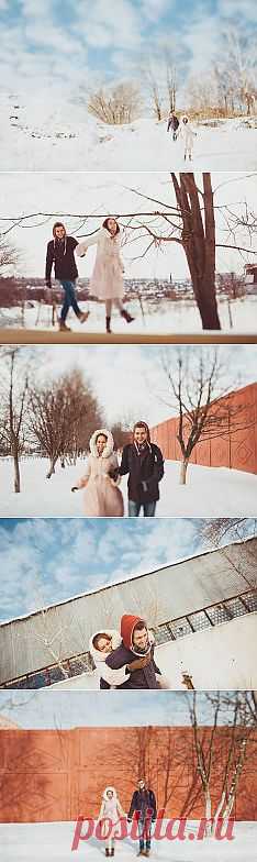 Мороз и солнце: love-story Саши и Насти - WeddyWood