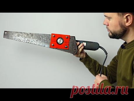 НАСАДКА НА УШМ СВОИМИ РУКАМИ / Сабельная пила из болгарки