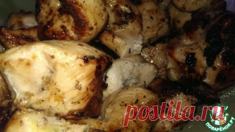 Шашлык в молоке Кулинарный рецепт
