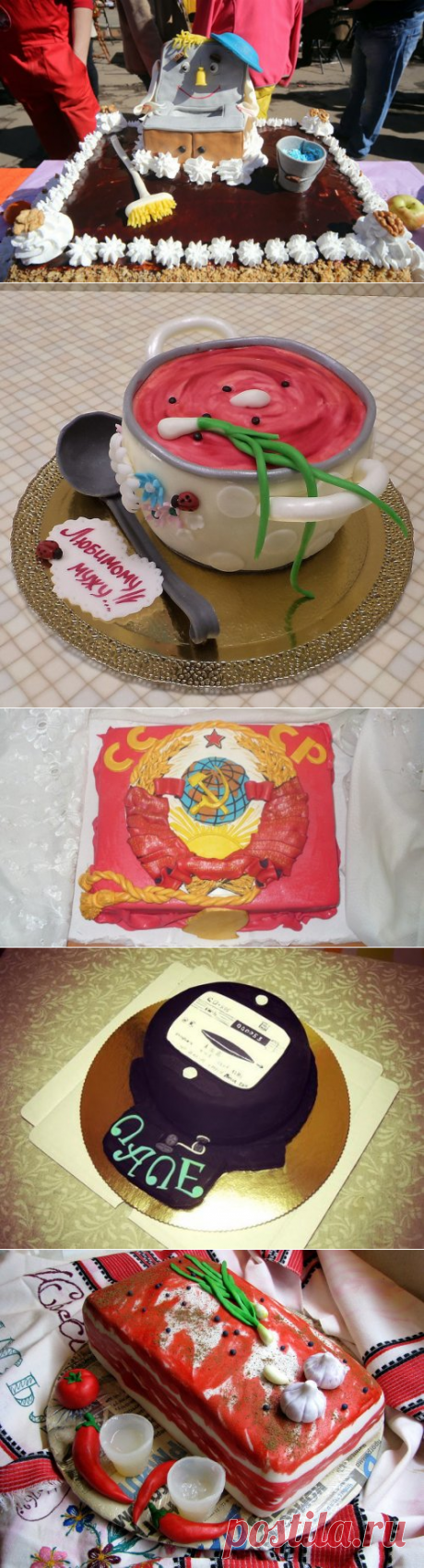 Прикольные и необычные торты, которые вам точно понравятся! (25 фото)