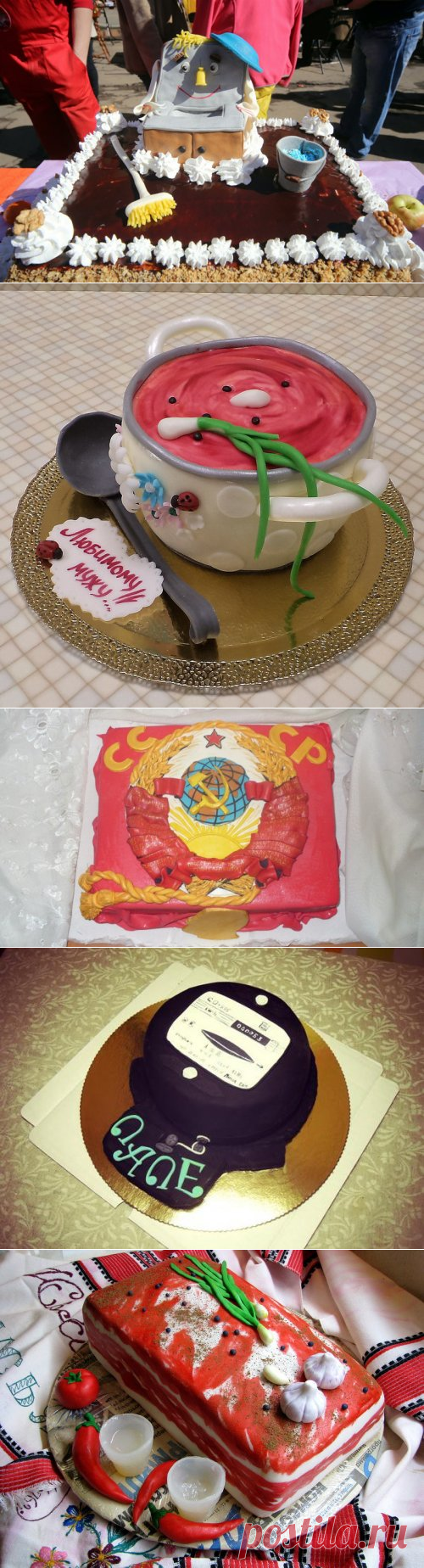 Прикольные и необычные торты, которые вам точно понравятся! (25 фото)