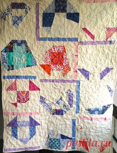 Импровизация лоскутное-уроки | зашивают