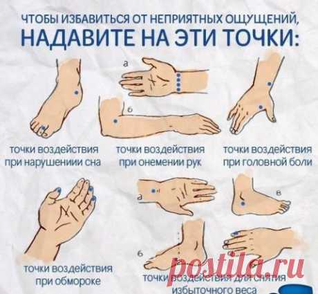 АКТИВНЫЕ ТОЧКИ ДЛЯ ВАШЕГО ЗДОРОВЬЯ