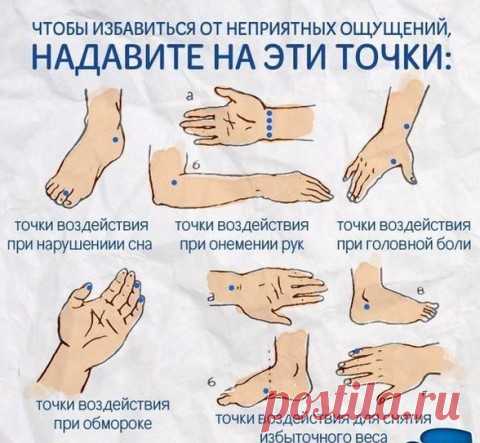 АКТИВНЫЕ ТОЧКИ ДЛЯ ВАШЕГО ЗДОРОВЬЯ