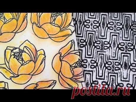 Скрапбукинг: фоны своими руками (ч2) / The Workshop