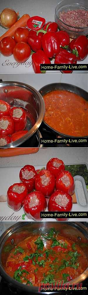 Кулинарные рецепты Фаршированный перец &raquo; Кулинарные рецепты