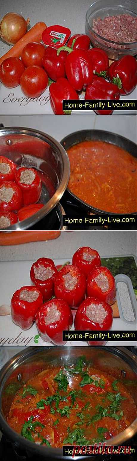 Кулинарные рецепты Фаршированный перец &amp;raquo; Кулинарные рецепты