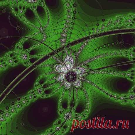 Фрактал, сделан в программе Fractal Explorer