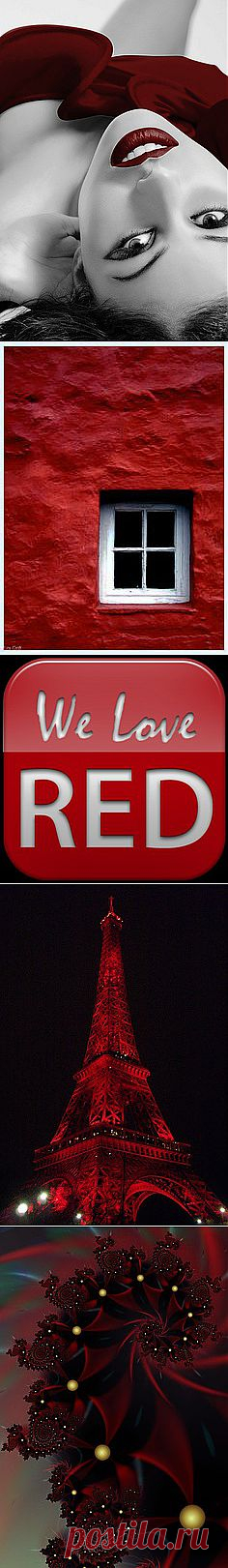 red color splash | Windows to the Soul