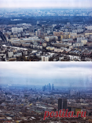 Фотопутешествия:  347 м над уровнем земли. Москва