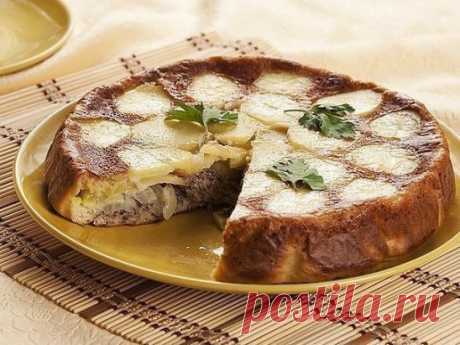 Рыбный пирог 'Черепашка'
Предлагаем вам рецепт сытного и
оригинального пирога, вид которого сразу
привлекает внимание. Он называется
Показать полностью…
«Черепашка», так как кружочки картофеля
напоминают панцирь черепахи.
Ингредиенты:
- Картофель – 4 шт.,
- Сода – 1 ч. л.,
- Мука – 7 ст. л.,
- Кефир – 1 ст.,
- Яйца – 2 шт.,
- Лук репчатый – 2 шт.,
- Рыбные консервы – 1 шт.,
- Соль – по вкусу.
Приготовление: Смазать маслом форму для запекания,
выложить тонко нарезанные кружочки
картофеля