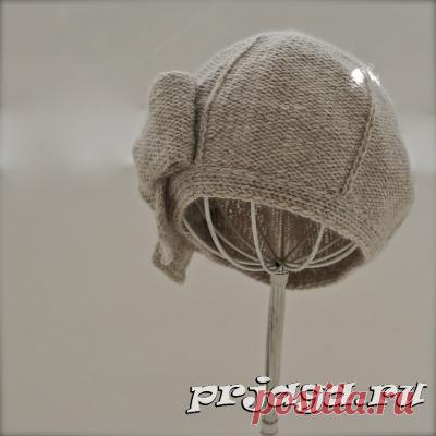 Берет «Beau Cloche» спицами